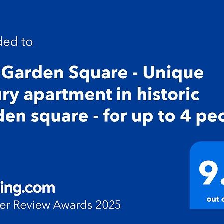 The Garden Square - Unique Luxury Apartment In Historic Garden Square - Ideal For 2 People Йорк Экстерьер фото